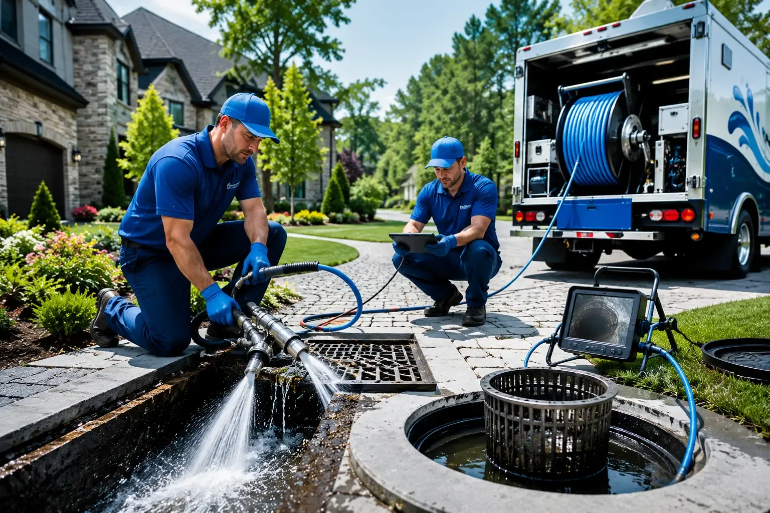 Local outdoor drain cleaning professionals in Strawberry Plains, TN